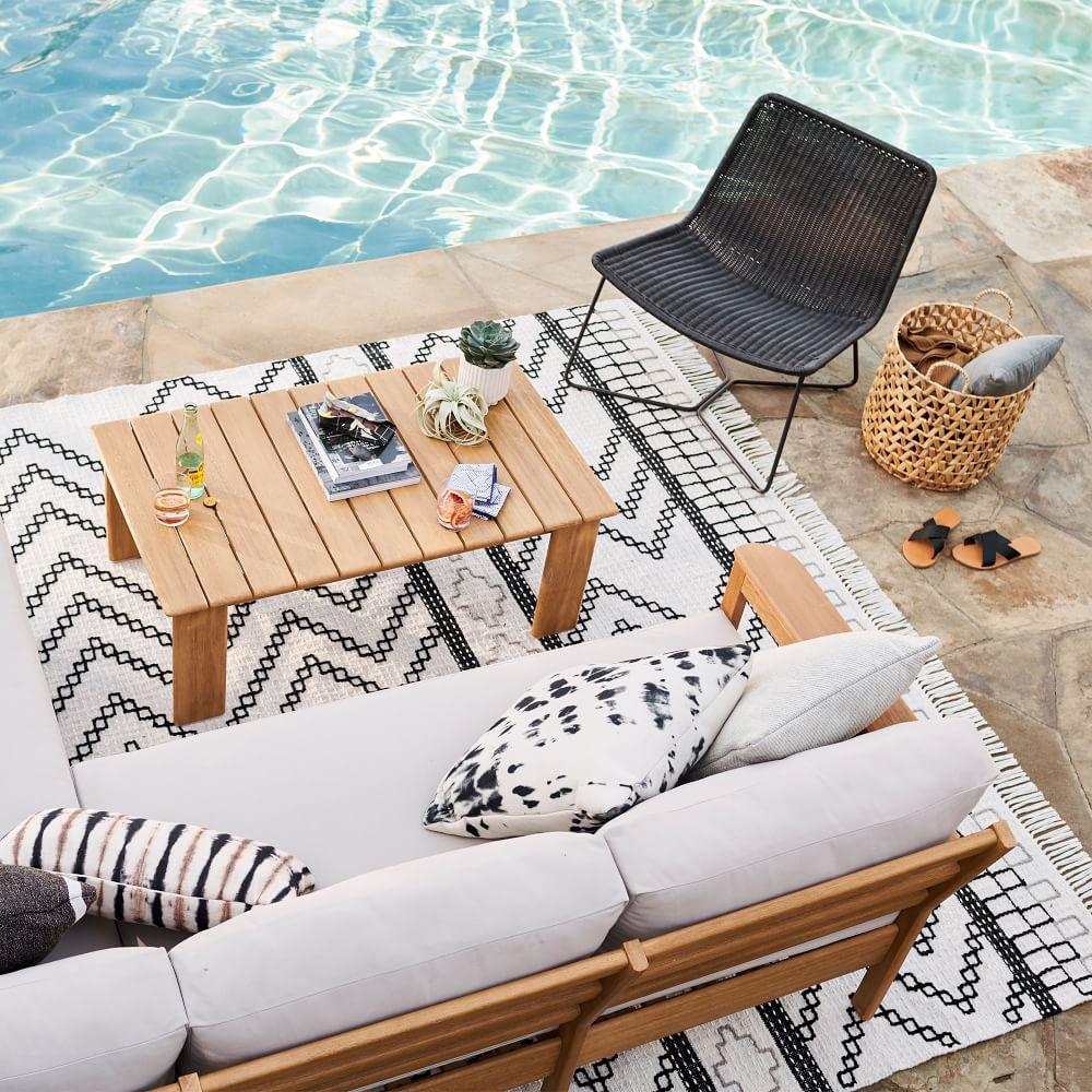 Coastal outdoor shop coffee table